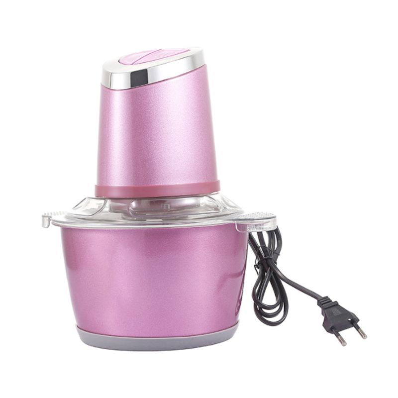 Electric multi-function meat grinder, 2L stainless steel food shredder for meat