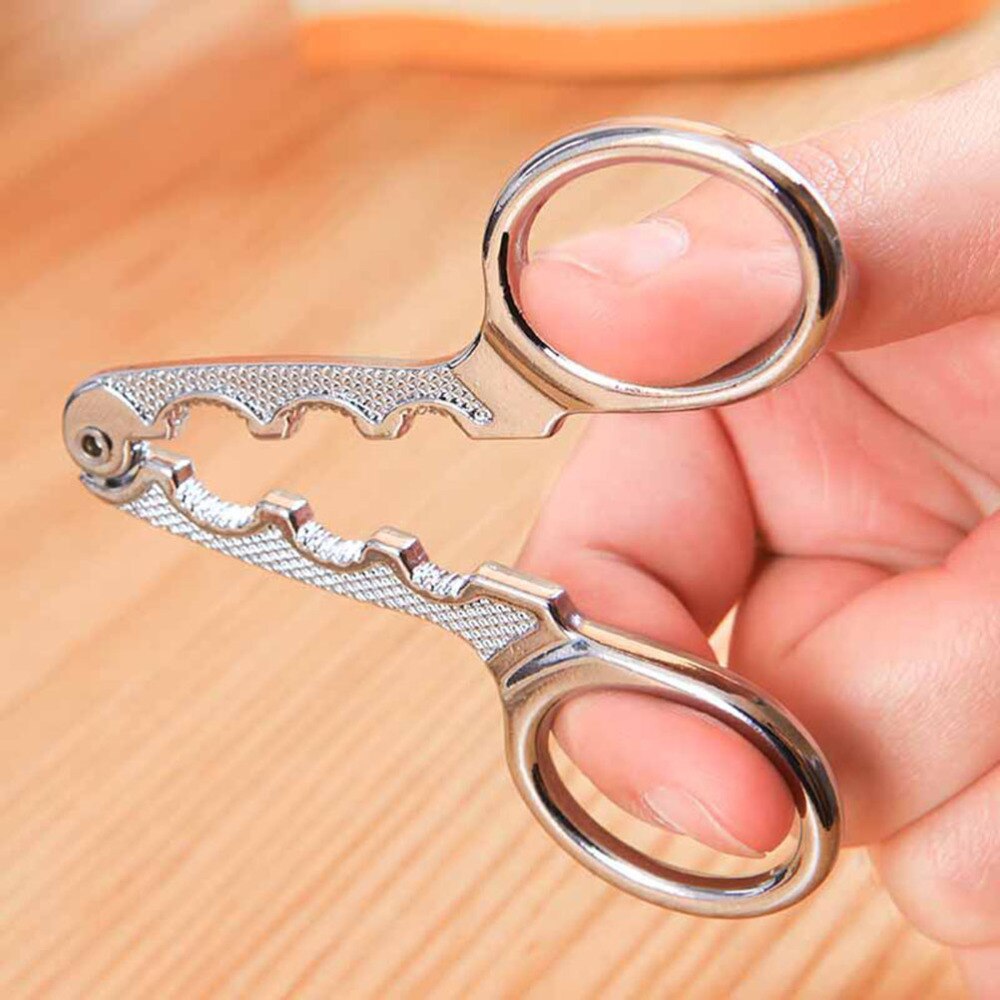 Stainless Steel Seeds Shucker Sheller Scissor Plier Clamp for Sunflower Seeds Melon Seeds Pumpkin Seeds Pine Nut