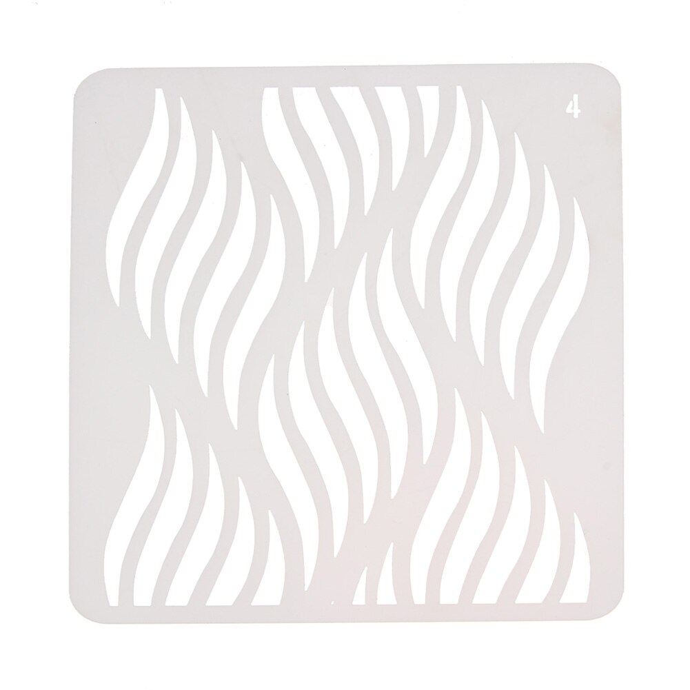 DIY Starry Star Painting Hollow Template Stencils for Painting Wall Scrapbooking Photo Album Embossing Paper Cards Crafts: Curve