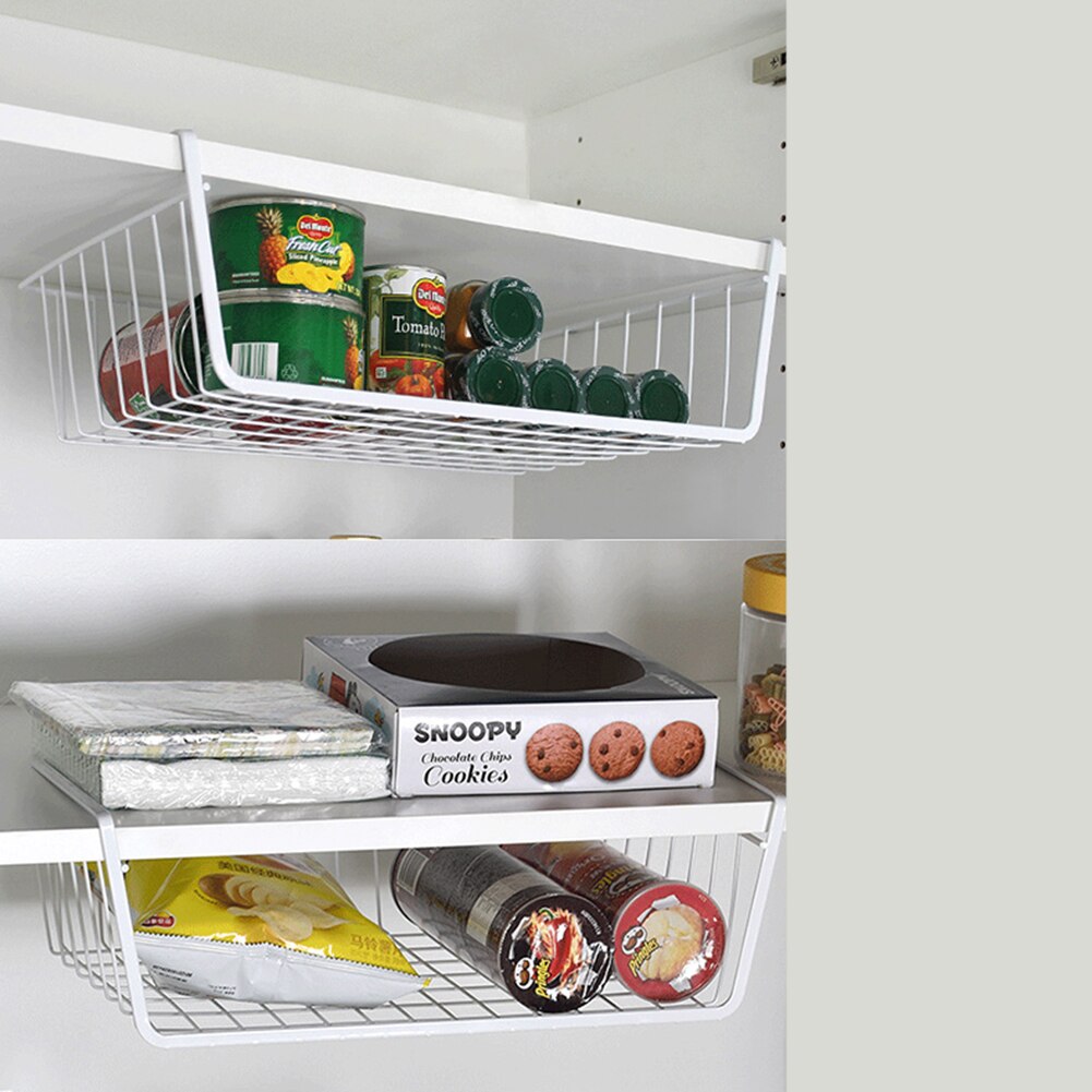 Multifunctional Kitchen Storage Rack Basket Holder Shelf Cabinet Organizer