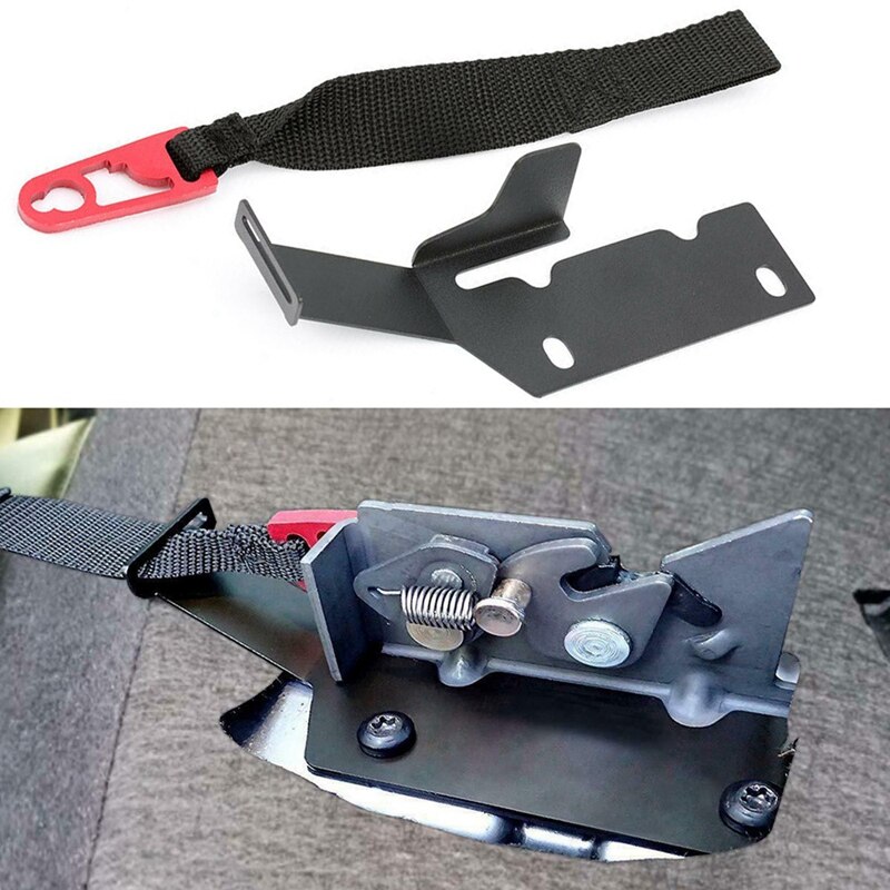 Car Red Rear Seat Release Kit Fit for Ford F150 +F-250/350 +