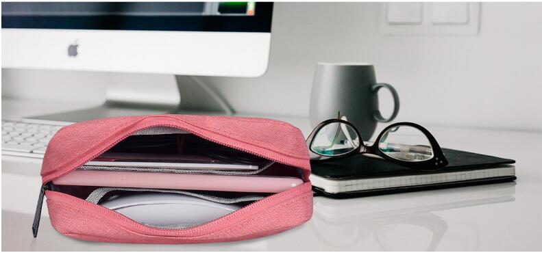 2019 nowych moda miękkie płótno pudełko na podróż Obudowa dla PowerBank xiaomi 3 zawodowiec 20000mAh pokrywa przenośny akumulator PowerBank telefon torba