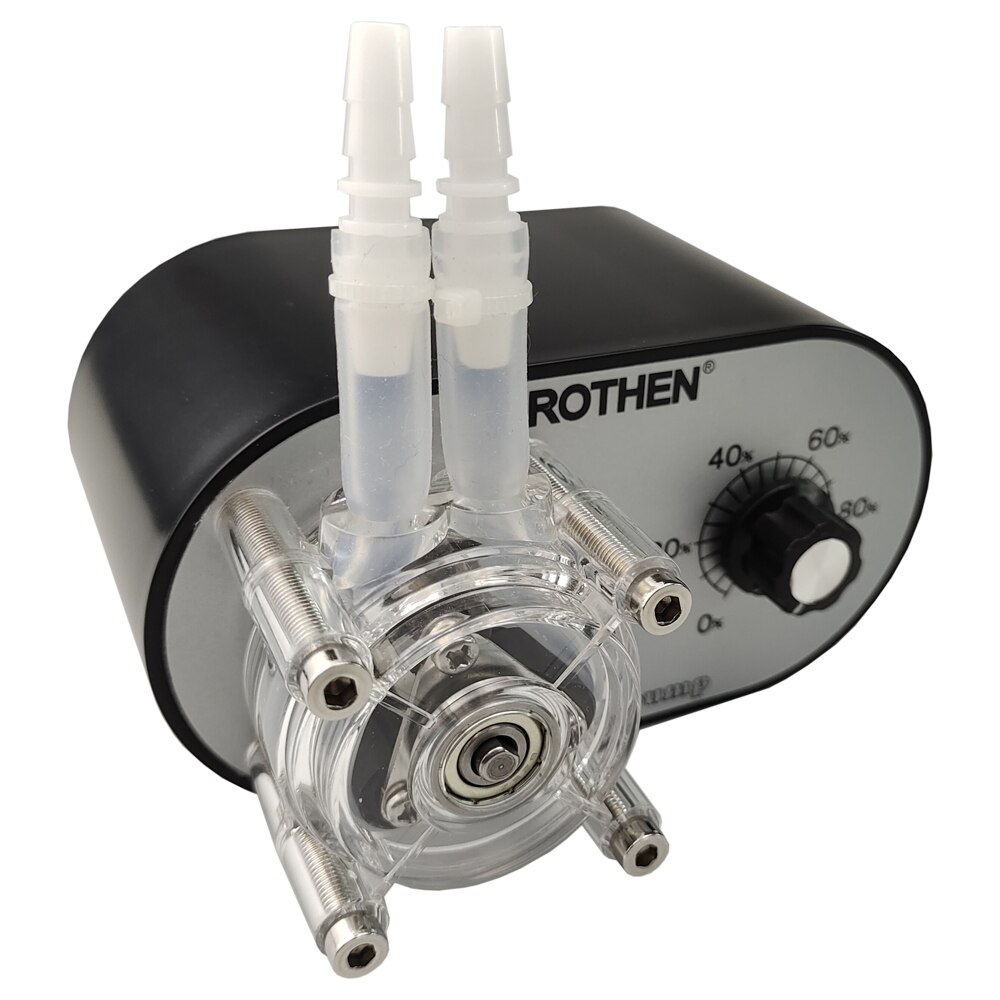 peristaltic pump dosing pump adjustable flow rate 114-500ml/min with adaptor