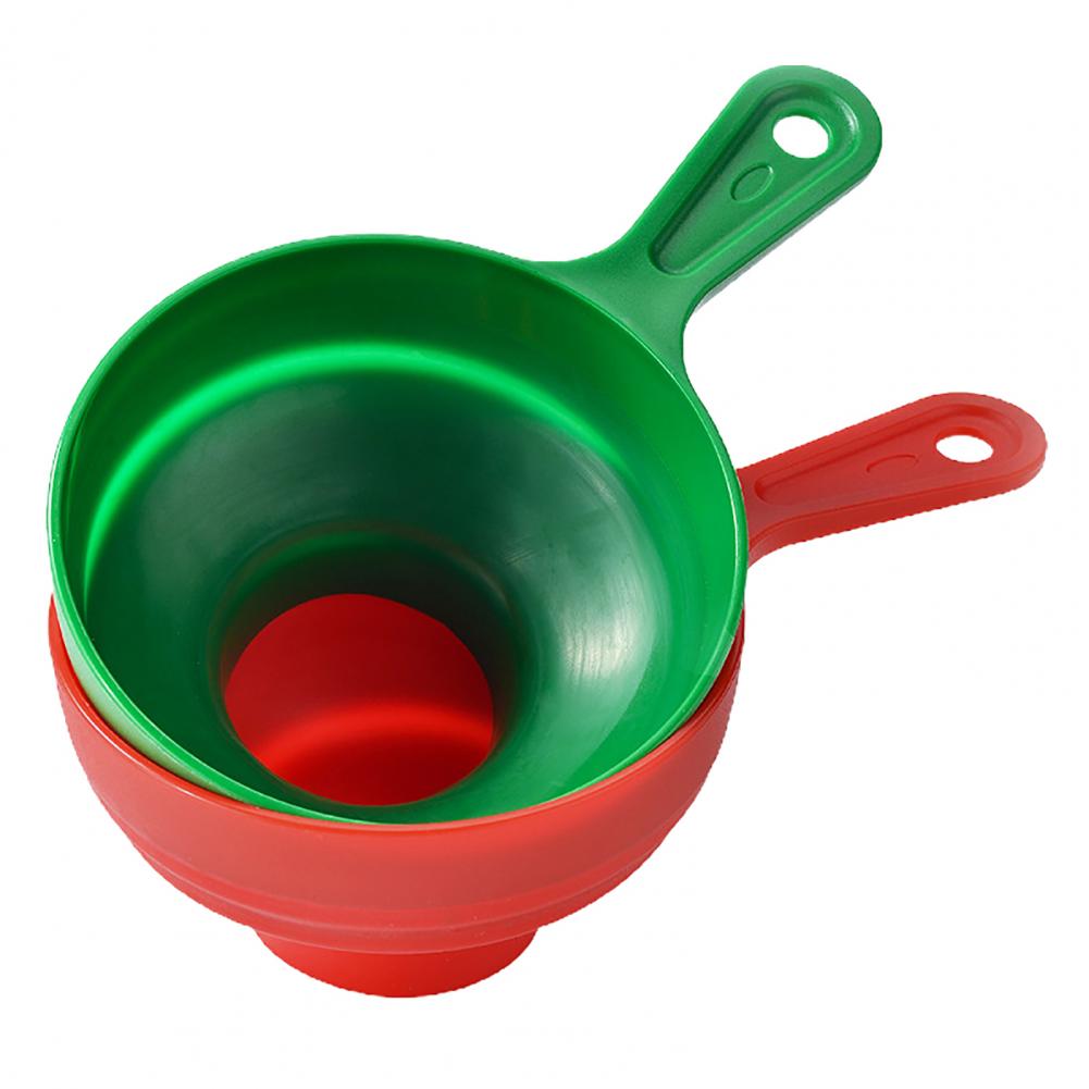 80% Sales! Filling Funnel Harmless Portable Smooth Inner Wall Kitchen Space-saving Hooper for Travel