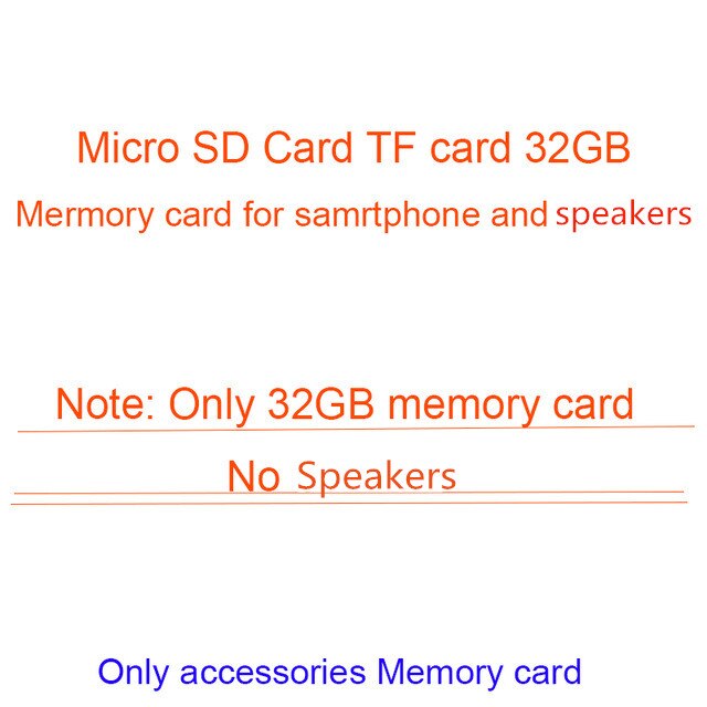 Original Xiaomi Mitu Speaker Bluetooth 4.0 Wireless Portable Stereo Speaker For Smart Moblie Phones Rabbit For Kids: only 32G Memory card