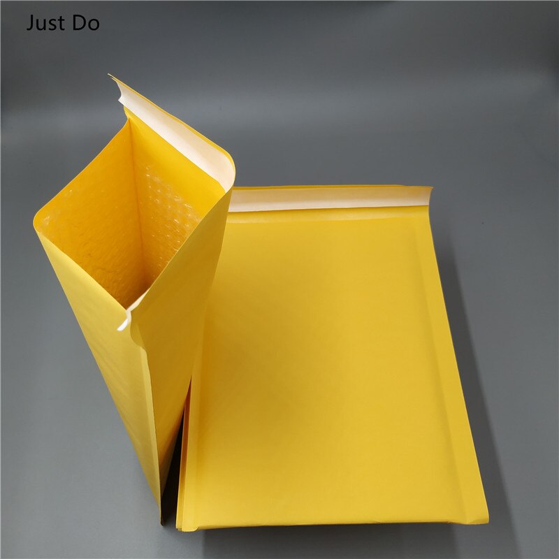 22*25cm Big Kraft Paper Bubble Envelopes Bags Padded Mailers Envelope With Bubble Mailing Bag