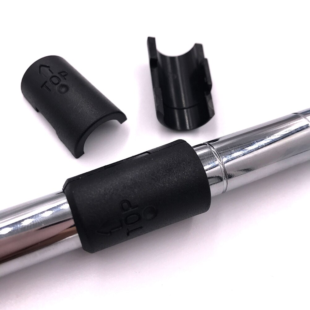 50PCS/Set 19.0 Wire Fixed Plastic Clip For Pipe And Bamboo Pipe Fixing Shelf Lock Clips(Black)