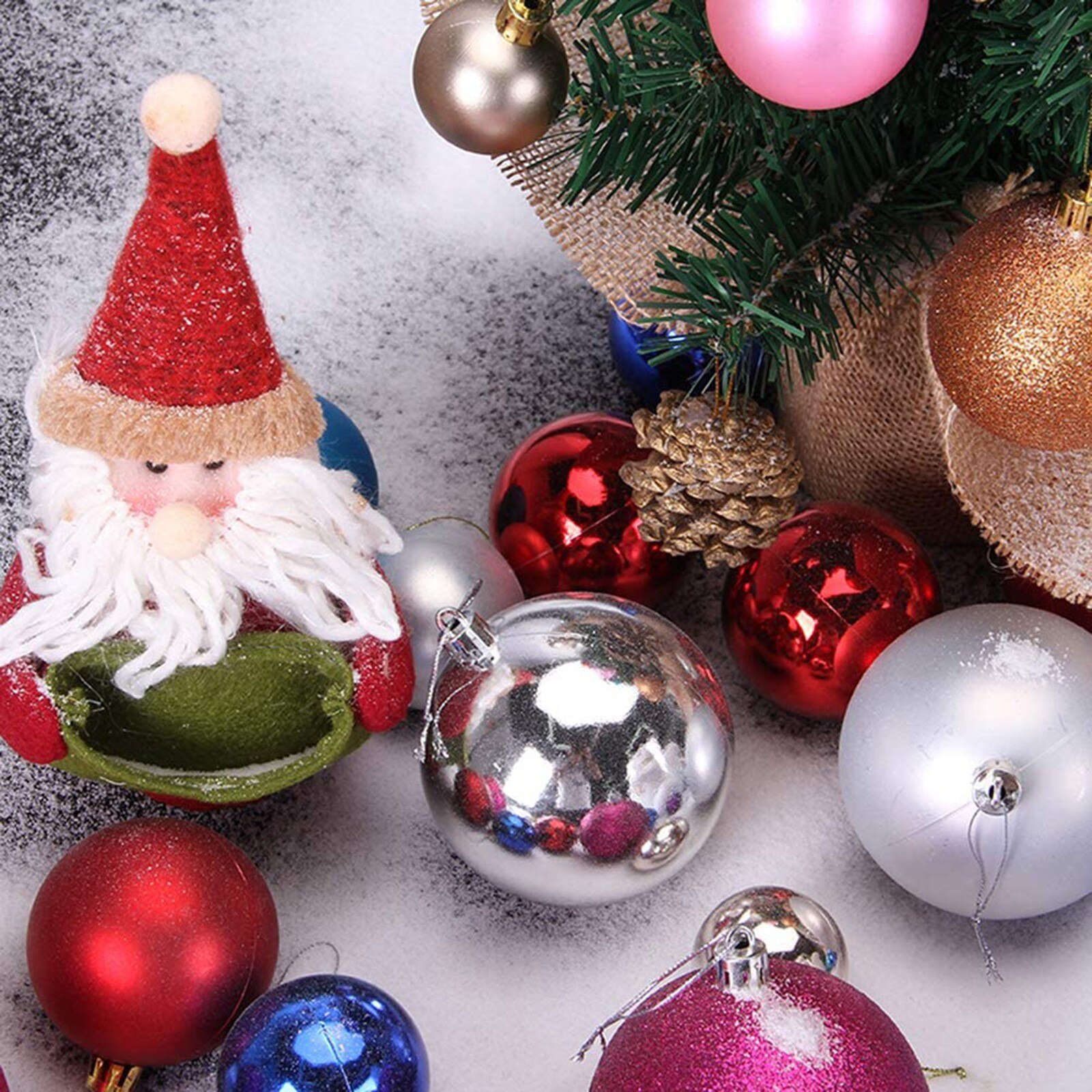 Albero di natale ciondolo scala palla di natale decorazione per albero di natale albero di natale decorazioni natalizie per la casa grandi palle