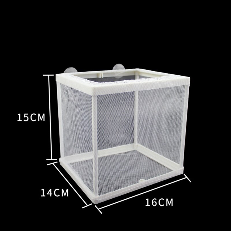 Aquarium Isolation Breeder Production Mesh Net Box Incubator Fish Tank Small Fry Breeding Box Plastic Gauze Trap Aquarium Supply