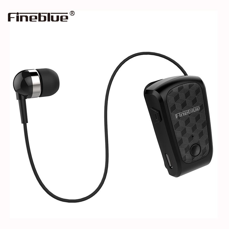 Fineblue FQ-10 bluetooth Earphone retractable Earbuds In-Ear Hand Free with Micphone for IOS XiaoMi Smartphone 10 hour call