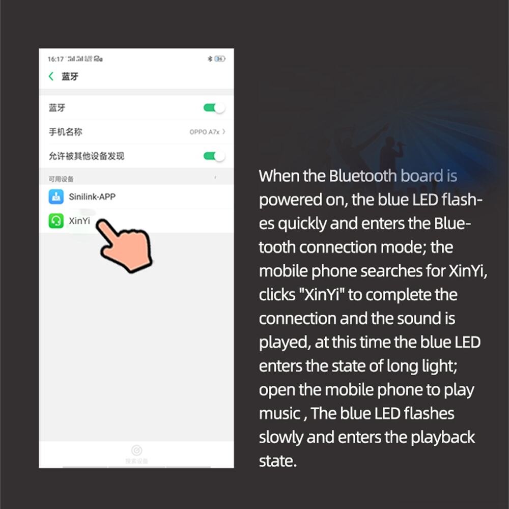 XY KA50L Mini Amplifier 50W*2 HiFi Stereo Dual Channel bluetooth 5.0 Wireless Audio DAC Subwoofer Amplifier AUX Type C Interface