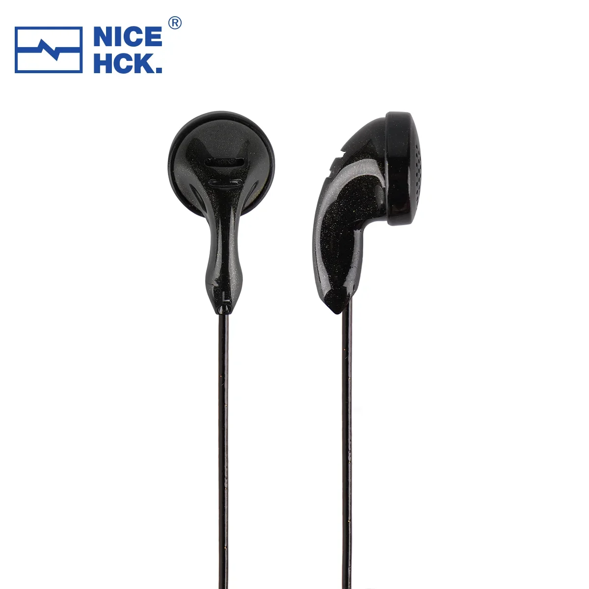 Nicehck b80 fone de ouvido hifi 14.8mm pu topologybio diafragma superfície brilhante dinâmica hd microfone música com fio fone de ouvido yd30 b70 eb2s