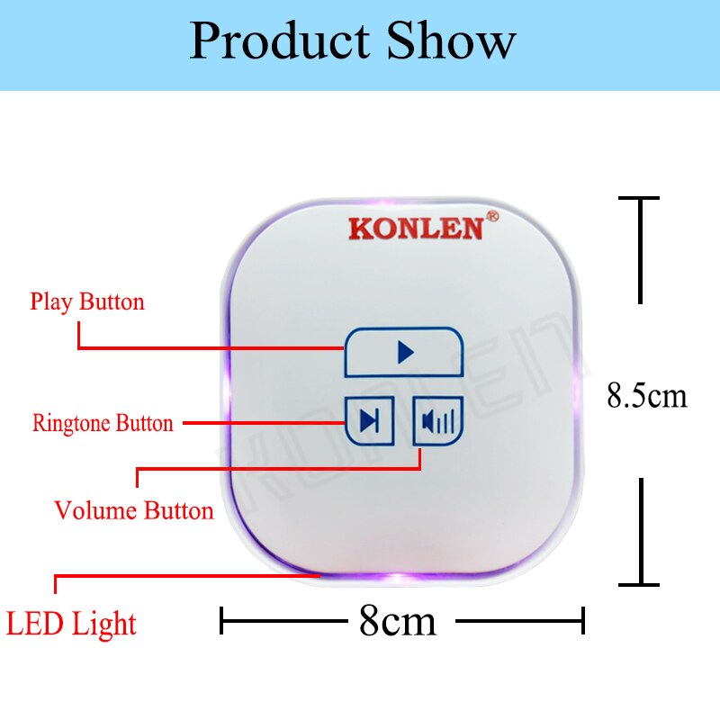 WIFI Tuya Smart Doorbell Home SOS Emergency Call Panic Button Wireless Melody Chime Ring Bell Ding Dong Smart Life App Alert