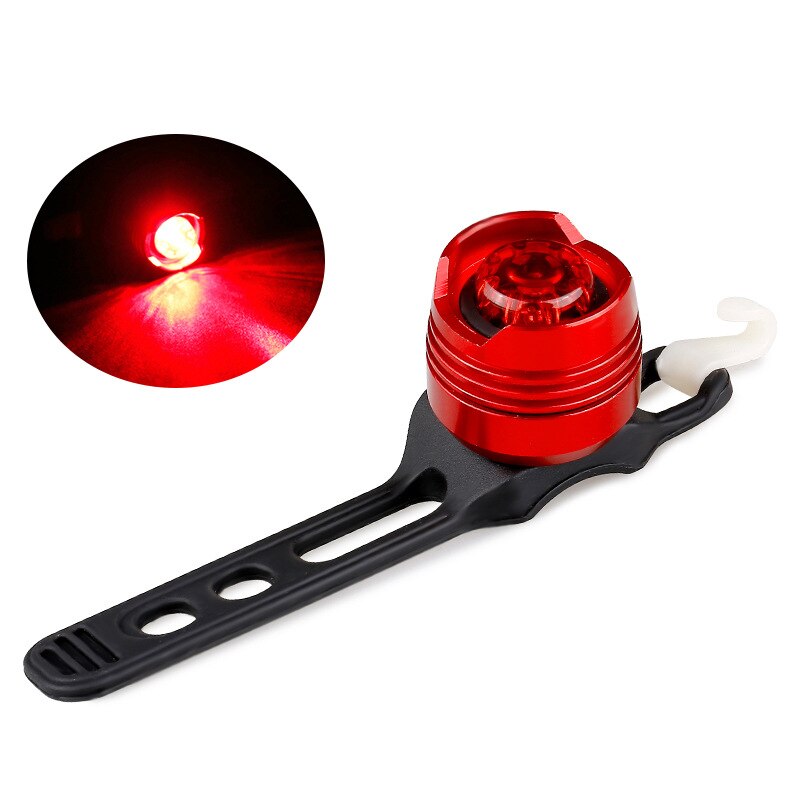 Waterdichte Fiets Licht Achterlicht Led Fiets Achterlicht Mountainbike Fietsen Achterlicht Veiligheidswaarschuwing Licht Fiets Accessoires: Red - Red