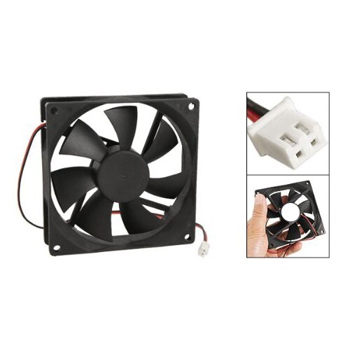 90mm x 25mm DC 12V 2Pin Cooling Fan for Computer Case CPU Cooler
