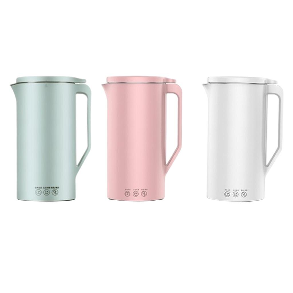 Portable European Standard Blender Juicer Automatic Heating Soybean Vegan Milk Touch Screen Kitchen Multifunctional Tools