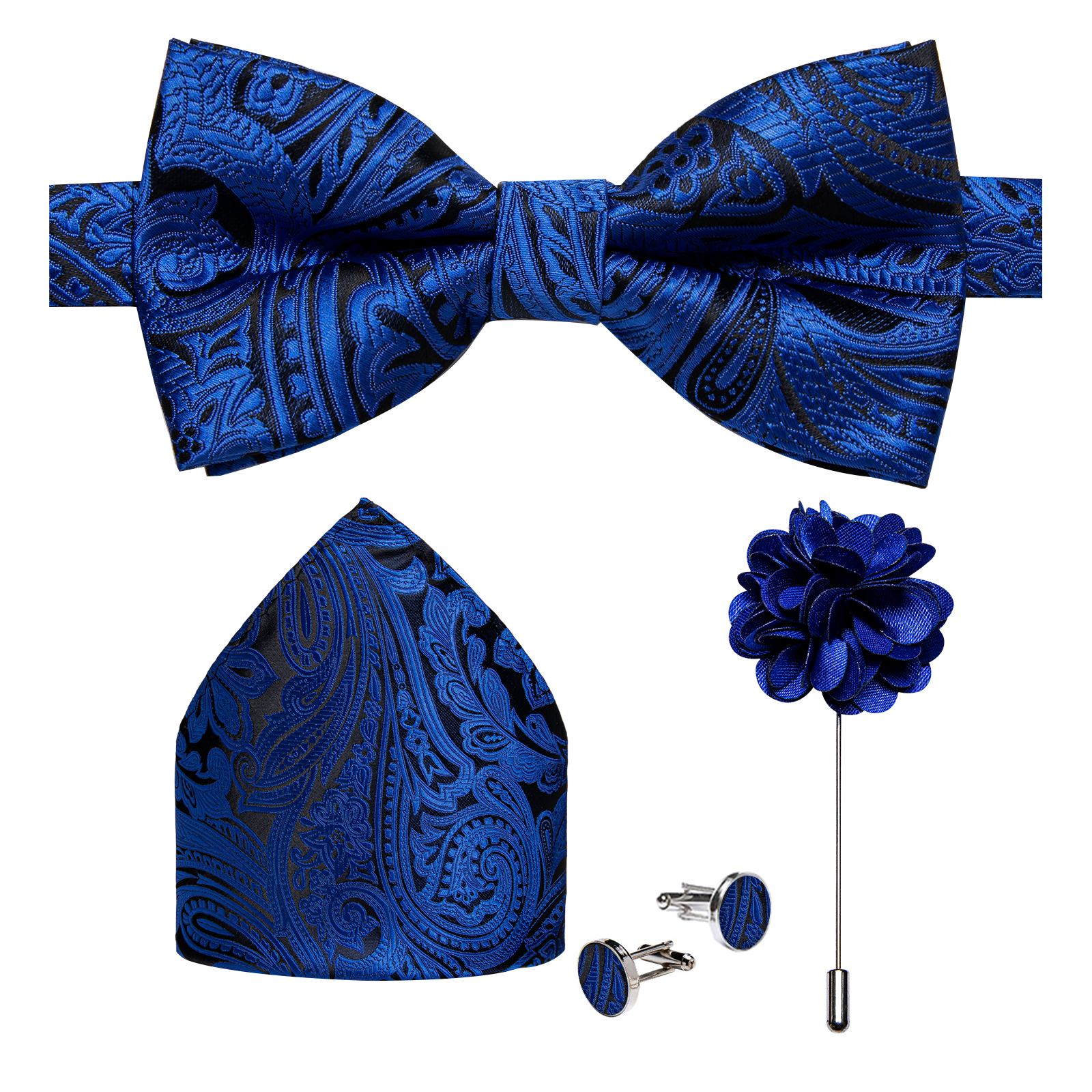 Papillon Tux Seta Black | Cravatte Loro Piana