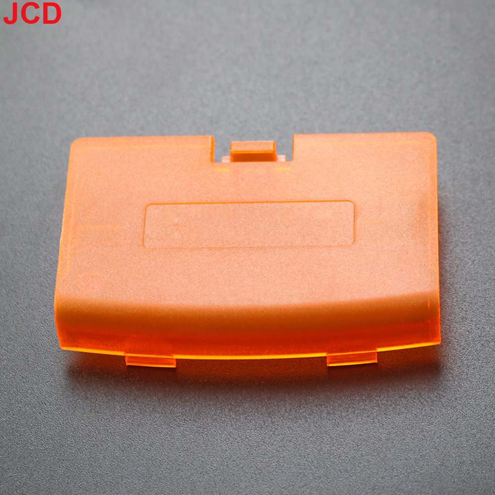 Jcd 1Pcs Voor Gba Batterij Deksel Deksel Vervanging Voor Gba Achterdeur Case Voor Gameboy Gba Advance Console Case Cover: Oranje