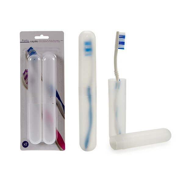 Beschermhoes Plastic Tandenborstel 2 Stuks