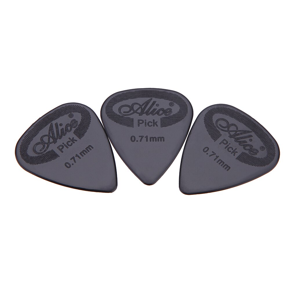 Kitaran poiminta 20 kpl/setti akustinen kitarapistin 0.71mm ulkonevaa nailonhakkua plectrumit kitaran osat &amp; lisätarvikkeet