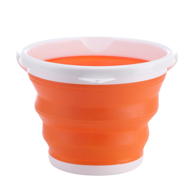 Seau pliable en silicone pour Camping Car, articles de cuisine, seau pliant