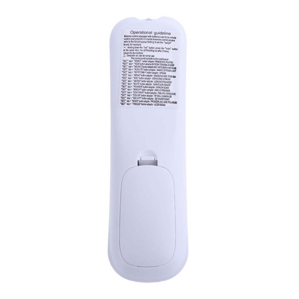 Universal Projector Remote Control for EPSON INFOCUS SONY BENQ ACER SANYO NEC VIEWSONIC HITACHI SAMSUNG TOSHIBA SHARP Projector