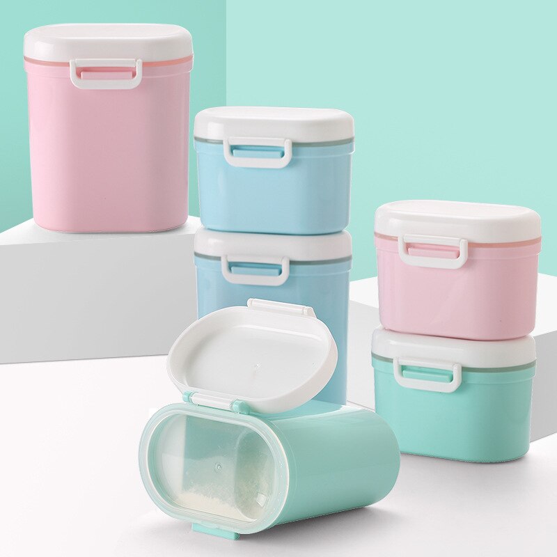 Imbaby baby bærbar mælkeopbevaring spædbørn baby mælkepulver formel babymad beholder til børn mad opbevaring pp snack/frugt æske