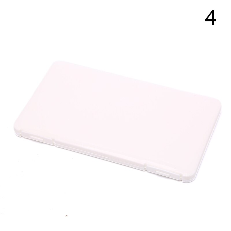 1Pc Draagbare Masker Clips Wegwerp Gezichtsmasker Storage Case Container Opvouwbare Recycling Masker Holder Tassen Artefact: Beige