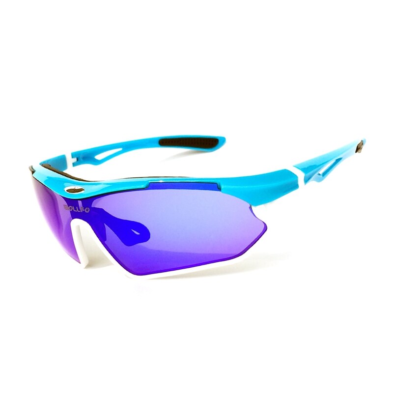 Gafas de ciclismo polarizadas para hombre UV400 MTB, gafas deportivas, gafas de sol para ciclismo, gafas de sol para ciclismo, gafas de pesca: blue-blue