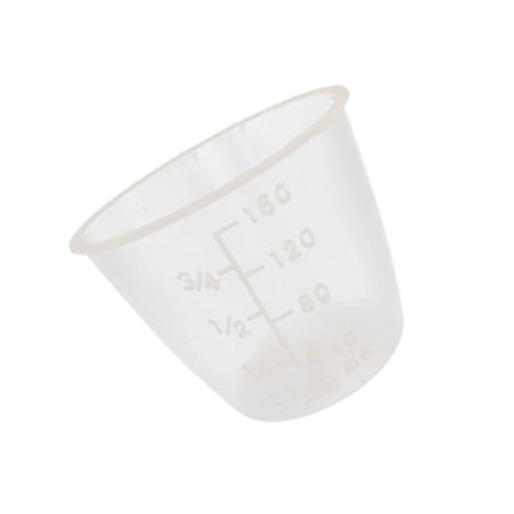 10 Stck Lebensmittel Klasse Kunststoff Reis Messbecher Reiskocher Messung Werkzeuge für Trockene und Flüssigen Zutaten (160ml)