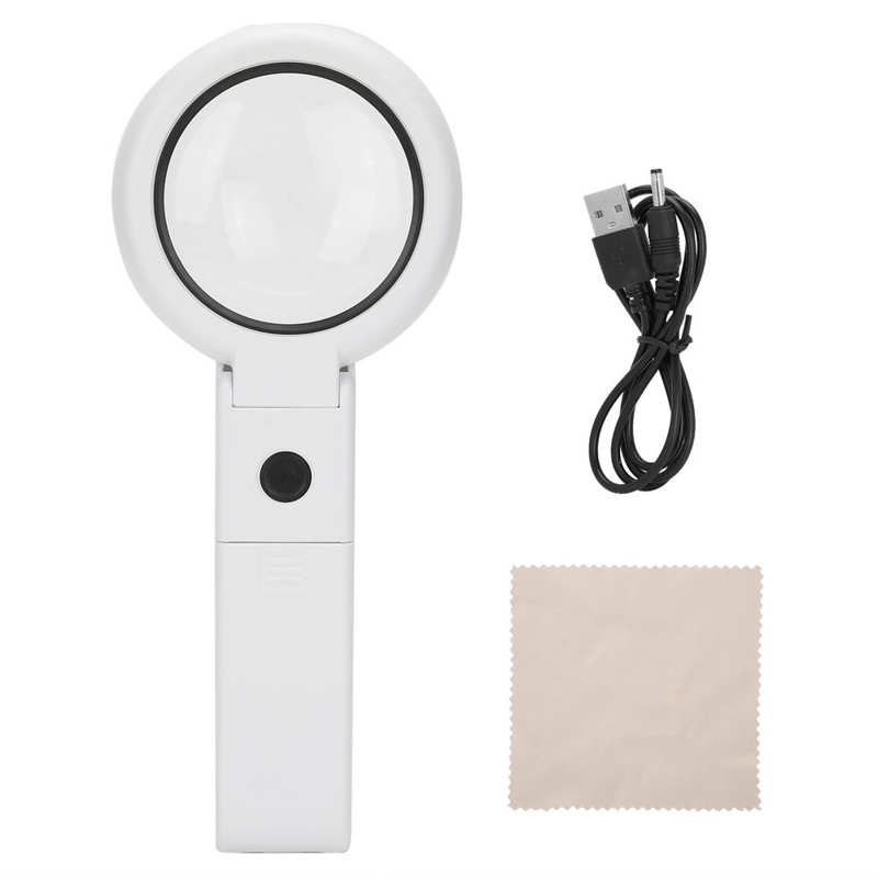 Incontinence Pants for Elderly Disabled 5x 11x Magnifying Glass USB 8 LED Lights Illuminated Portable Magnifying Glass for