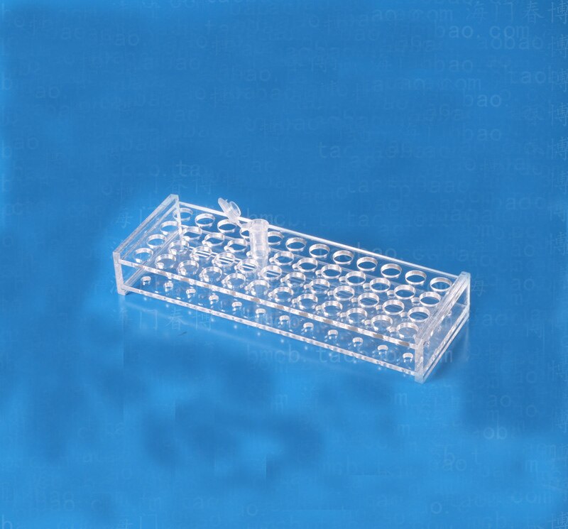 50ml,100ml,250ml pmma centrifugerørstativ reagensglasstativ laboratorieudstyr gratis forsendelse