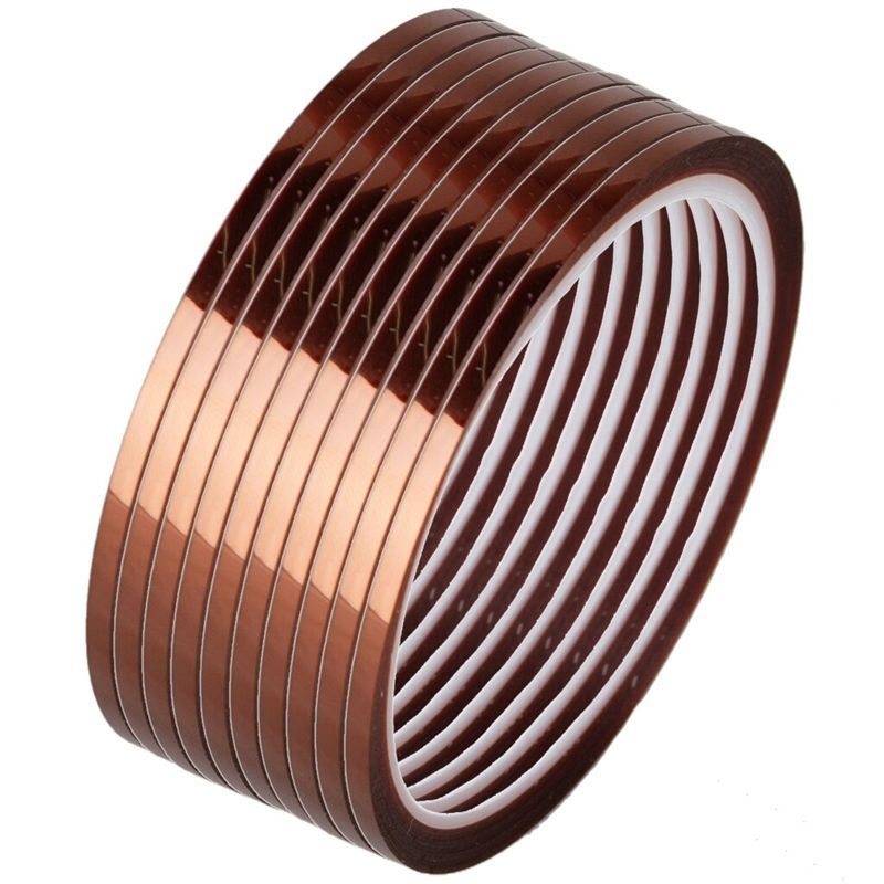 Qrity 1 Roll Hoge Temperatuur Plakband, 100mm x 10m Hittebestendig