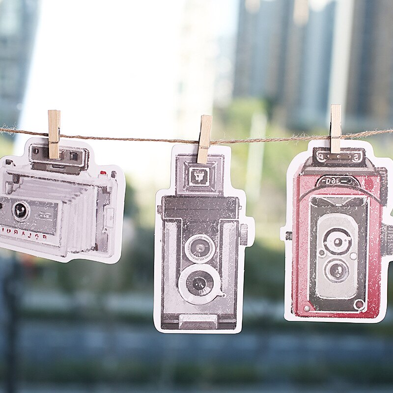 30 Sheets/Set Retro Camera 1839 Postcard /Greeting Card/Message Card/Birthday Letter Envelope Card