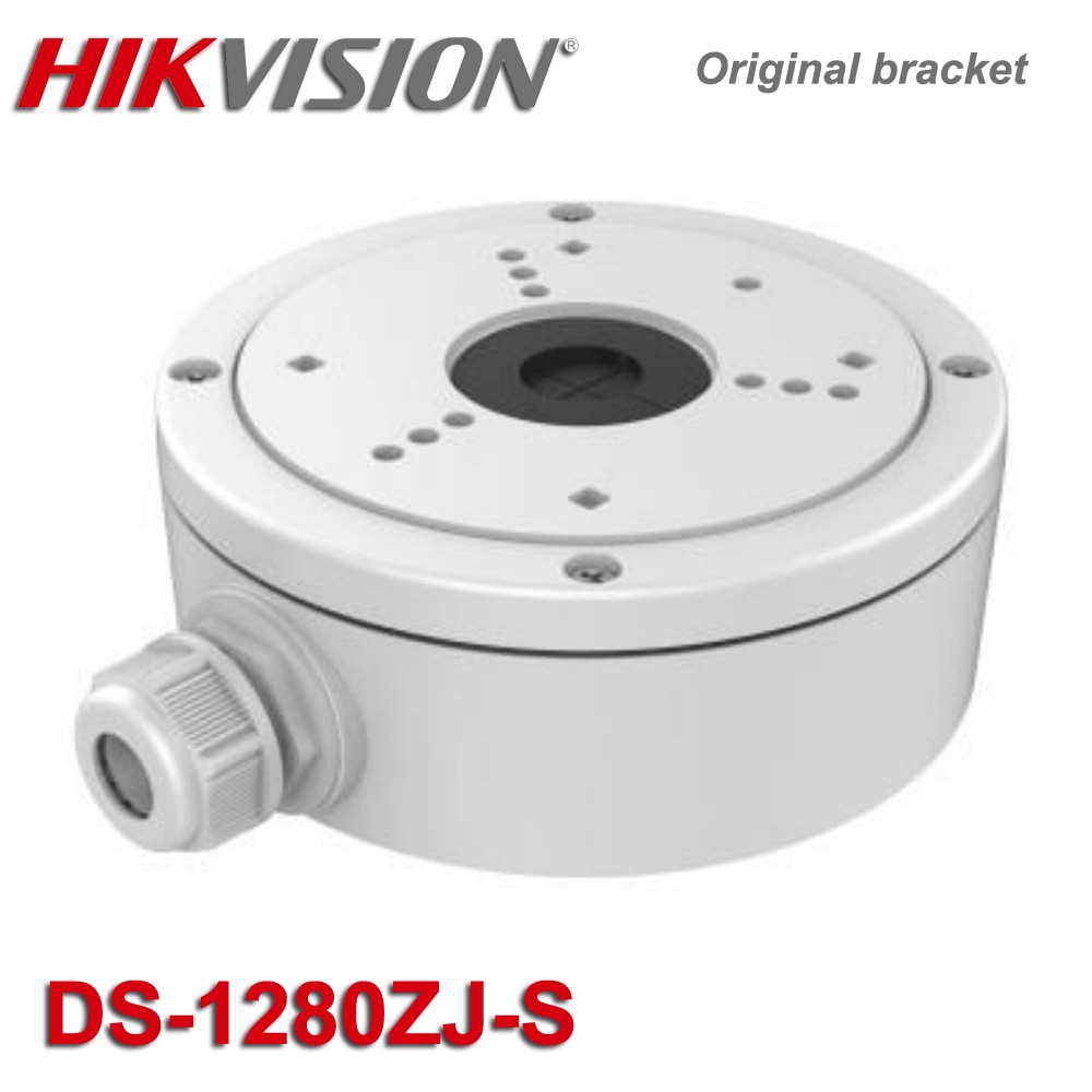 Hikvision Originele DS-1280ZJ-S Aluminium Indoor Outdoor Junction Box Voor Dome Camera