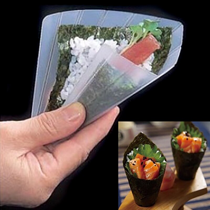 Sushi Gereedschap Set Twee Hand Roll Sushi Mallen Mallen Diy Sushi Maker Onigiri Bento Rijst Bal Maker Met Rijst Paddle keuken Gereedschap
