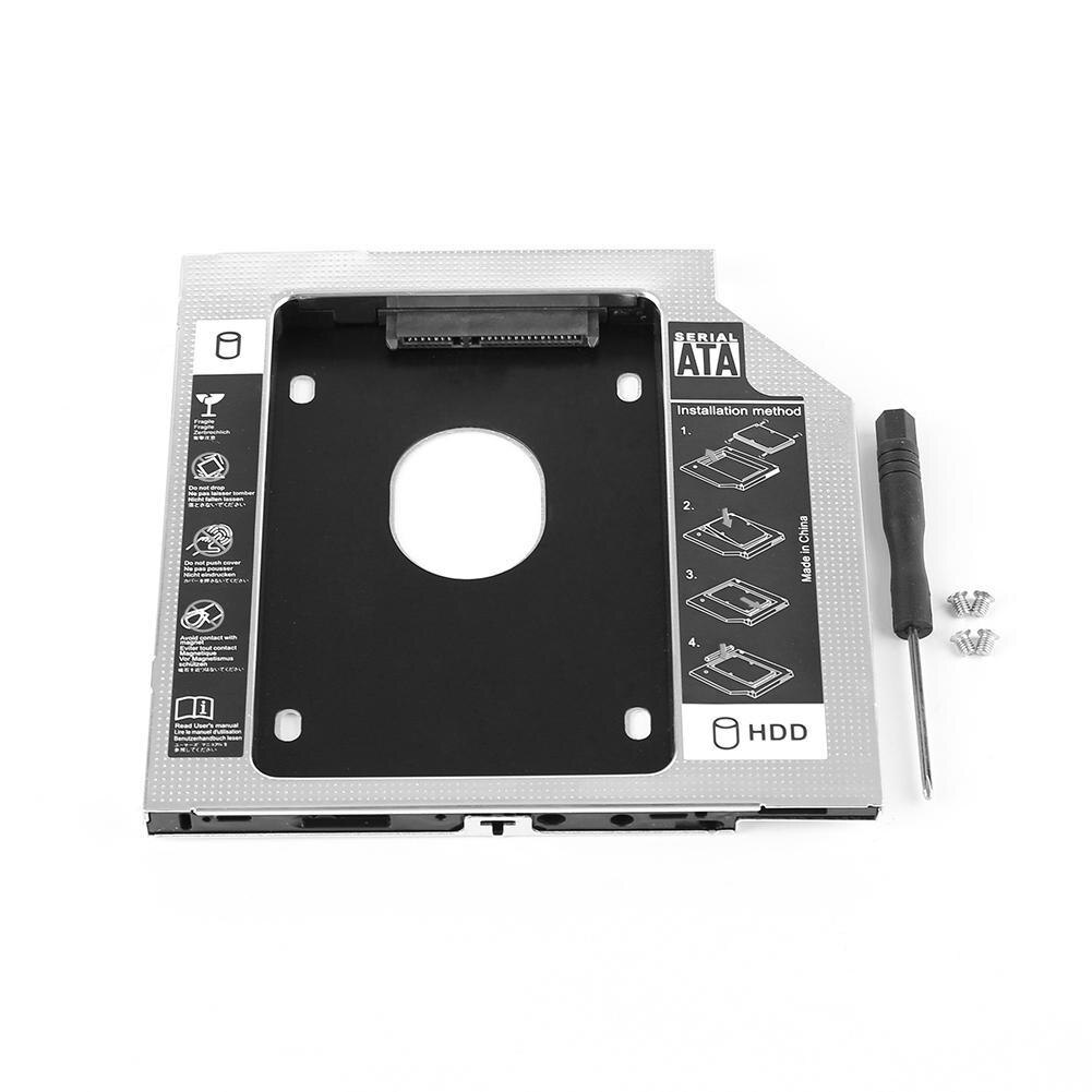 Aluminum SATA 2nd HDD SSD Hard Drive Optical Bay Caddy Adapter With Screwdriver For iMac PC Laptop For SuperDrive 21" 27