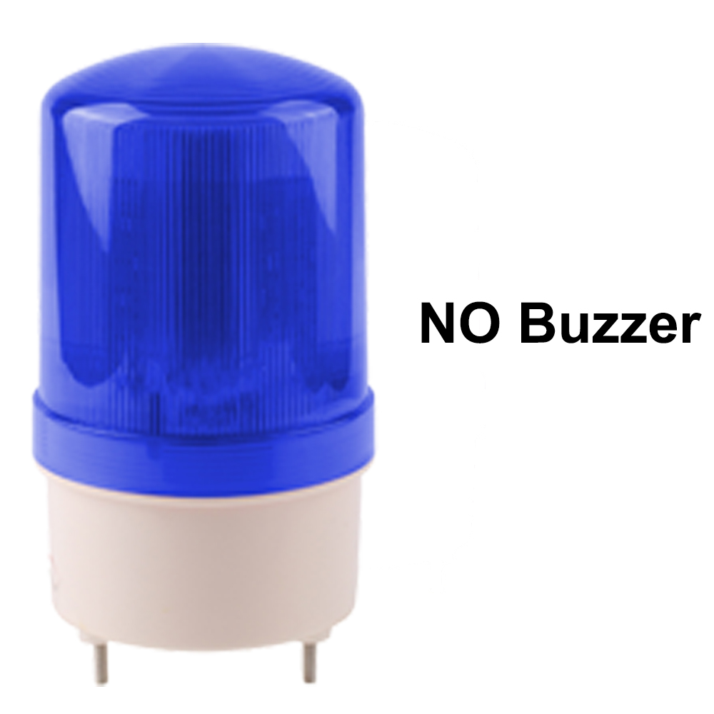 Industrielle akustische visuelle Alarm Summer LTE-1101J rotierendes Licht blinkendes Signal Warnleuchte Blitz Sirene Anzeige LED DC24V12V: plum / 5w