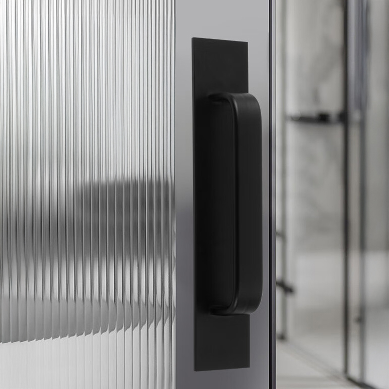 Glazen deurgreep met zuignap - Geen boor Universele trekgreep voor schuifdeuren, kasten en ramen, eenvoudig te installeren ladehandgreep