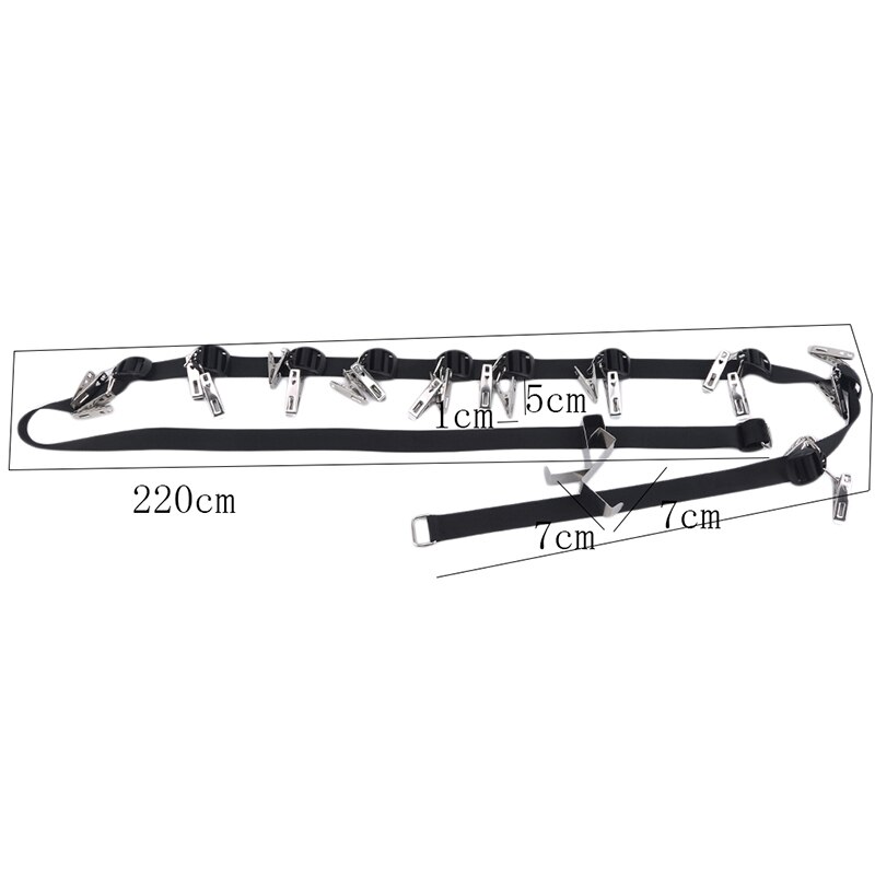 Door Back Coat Hook Frame Free Nail Lanyard Hanger Clip Hanger Frame Hat Door Without Trace Adjustable Storage Hook: 20pcs