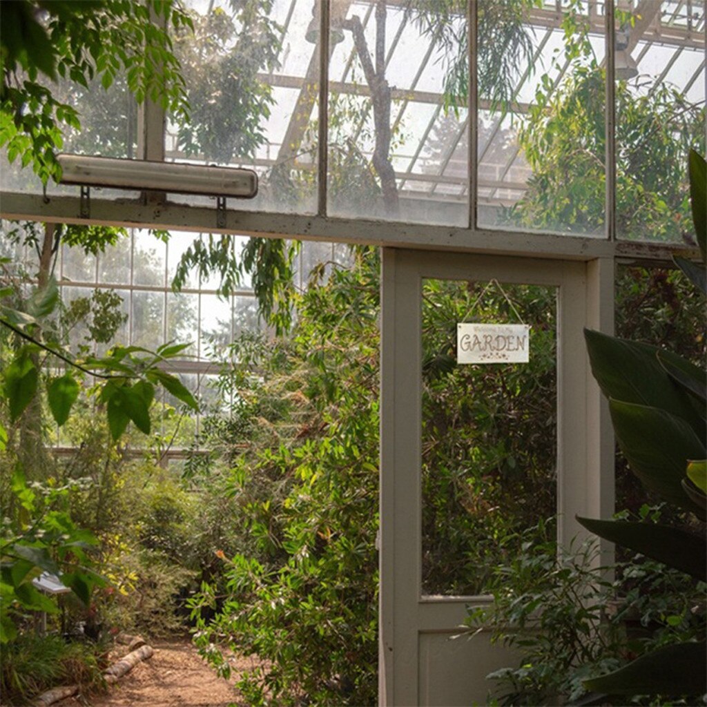 Address Signs Garden Plaque Wood Plaque Sign Wall Hanging Sign Size 10×20cm Board Sign for Home Kitchen Garden Message Wooden