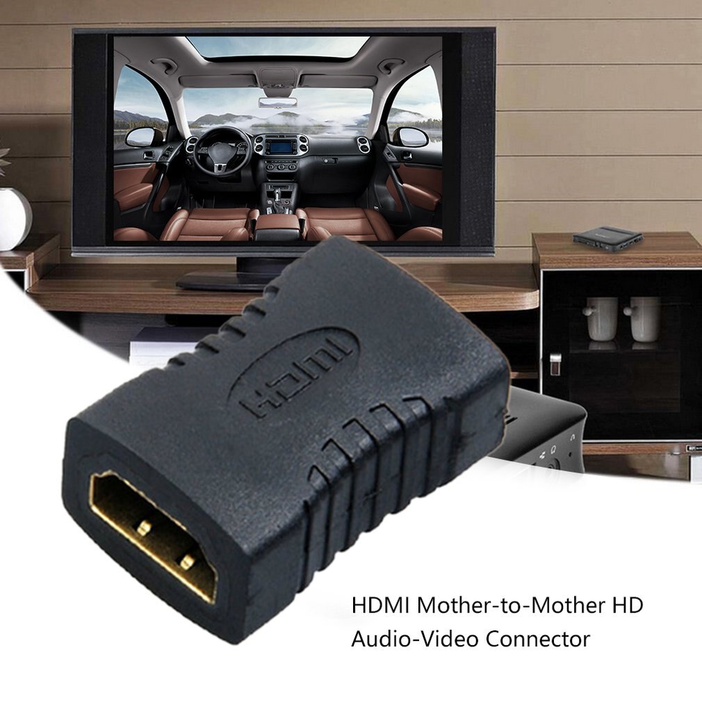 Hd Cable Hdmi Straight Through Head Hdmi Adapter Hdmi Female To Female Extender Plus Long Head Hd Video Connector