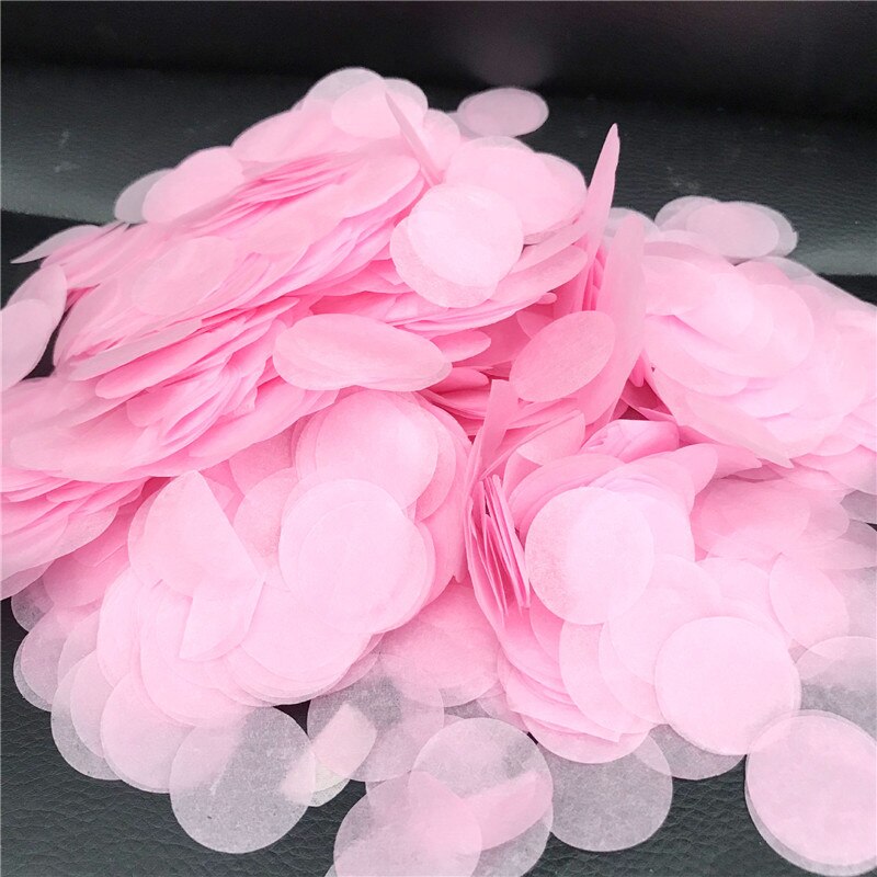 10g/pack 2.5cm Round Tissue Paper Confetti Mix Color For Birthday Party Wedding Decoration Clear Bubble Balloons Filler Confetti: 14