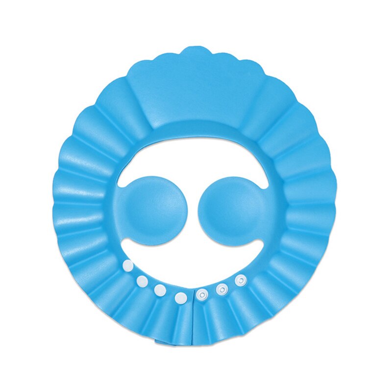 1Pcs Baby Safe Shampoo Bathing Shower Cap Hat Wash Hair Adjustable Shower Protect Eye Water-proof Shield elastic Shampoo Cap
