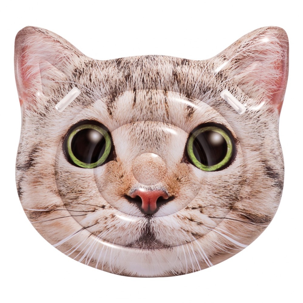 Colchoneta INTEX Gato hiperrealista con asas