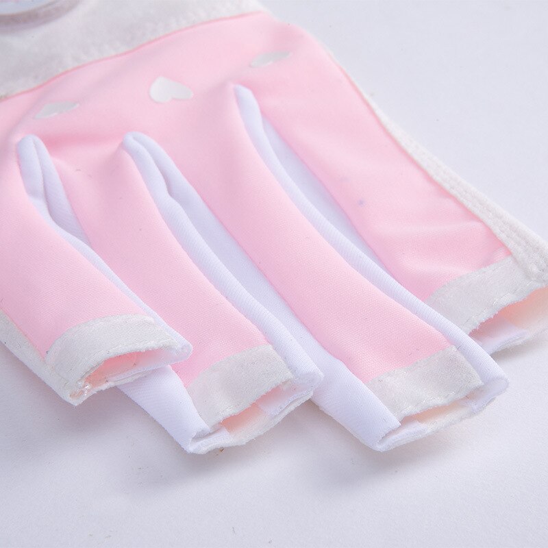 Ttygj Golf Dames Open Vinger Handschoenen Palm Anti-Slip Deeltjes Links En Rechts Handen Ademend Sport Fietsen Dames Golf dragen