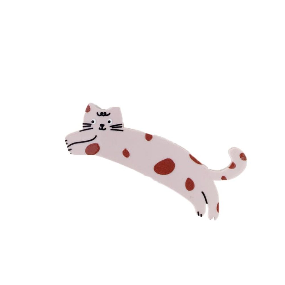 Pinza de pelo de ácido acético de gato de dibujos animados, pinza lateral acrílica, pinza de pico de pato para mascotas, horquilla colorida: Azul cielo