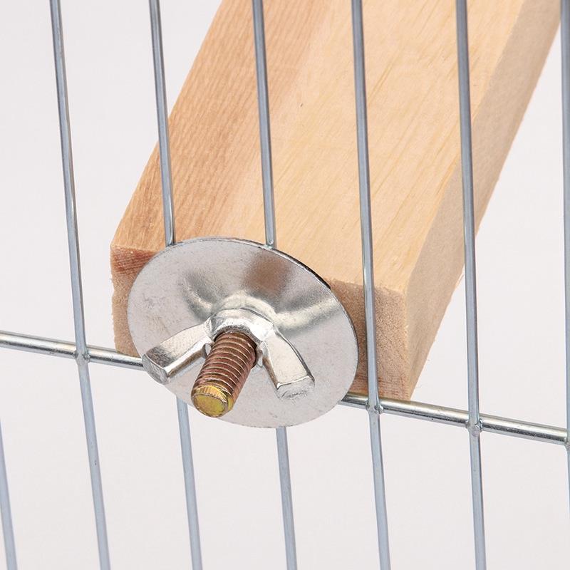 Parrot Stand Platform Wooden Square Bird Corner Shelf Small Animal Cage Stand Rack Platform Bird Cage Toys Pet Supplies