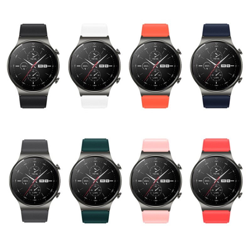 Siliconen Horlogeband Voor Huawei Horloge Gt 2 Pro Band 2pro Vrouwen Mannen Sport Armband Band Voor Huawei GT2 Pro horloge Accessoires