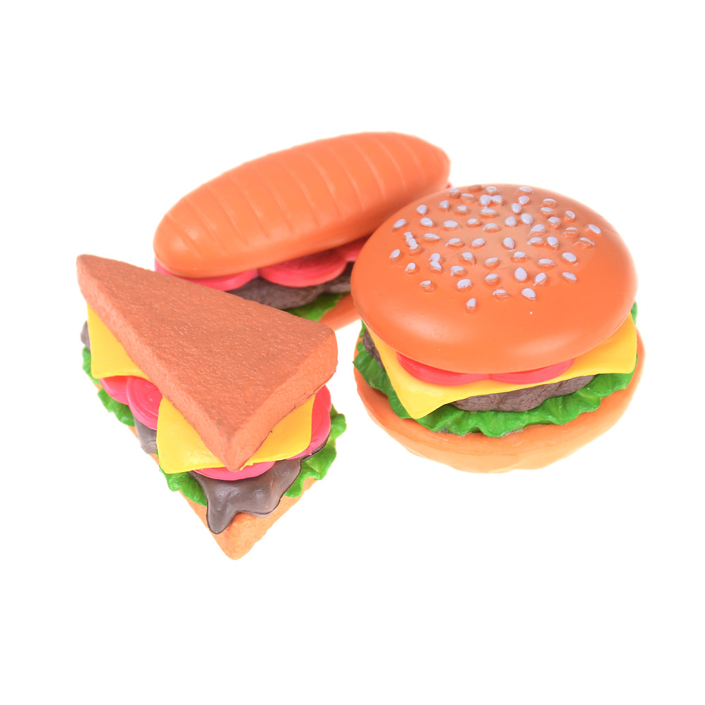 Food fruit vegetable Hamburger Chips Ornaments Moss DIY Cake Keyring Decoration Micro Landscape World Ornament